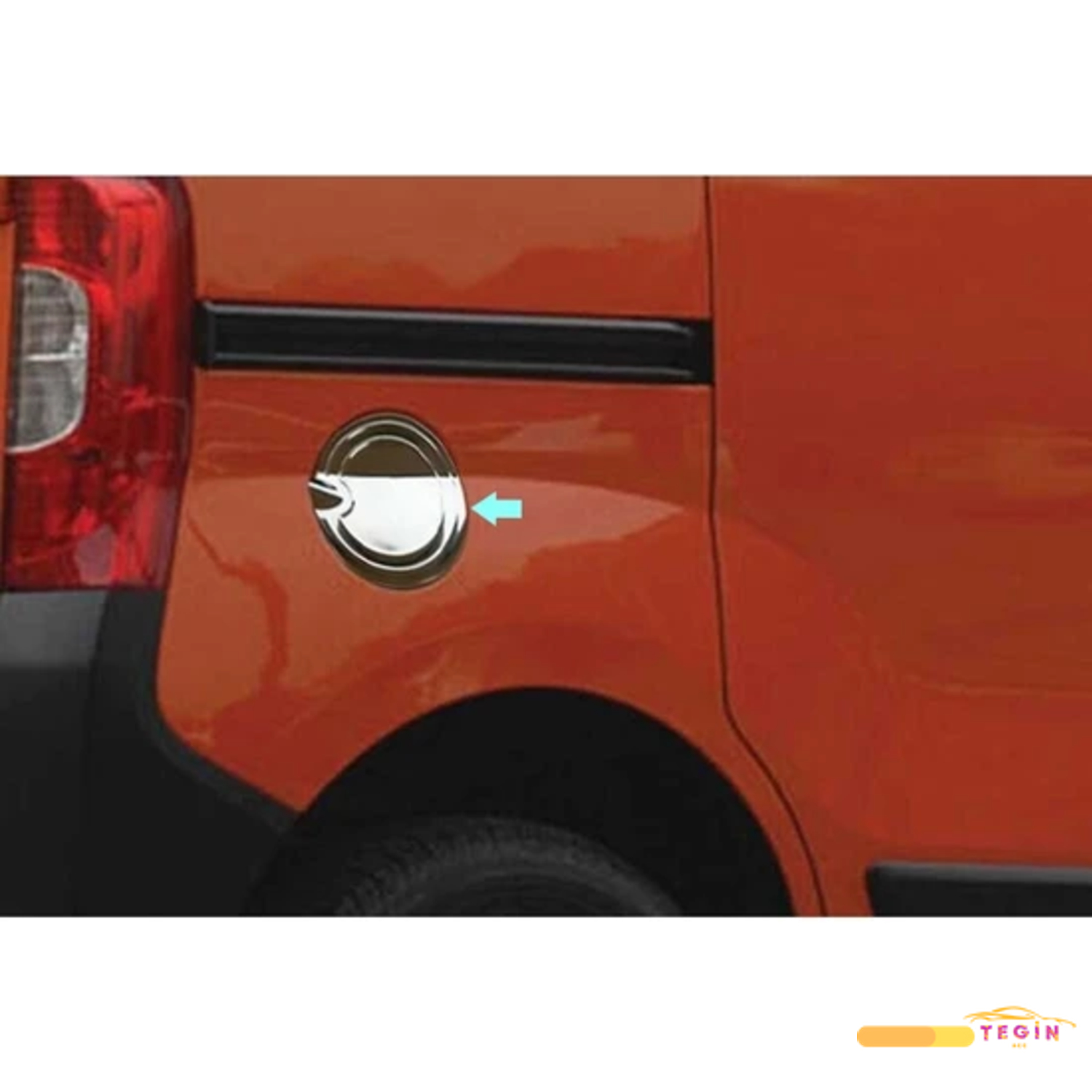 Fiat Fiorino Mini Van 2007 Sonrası Depo Kapağı Paslanmaz Çelik