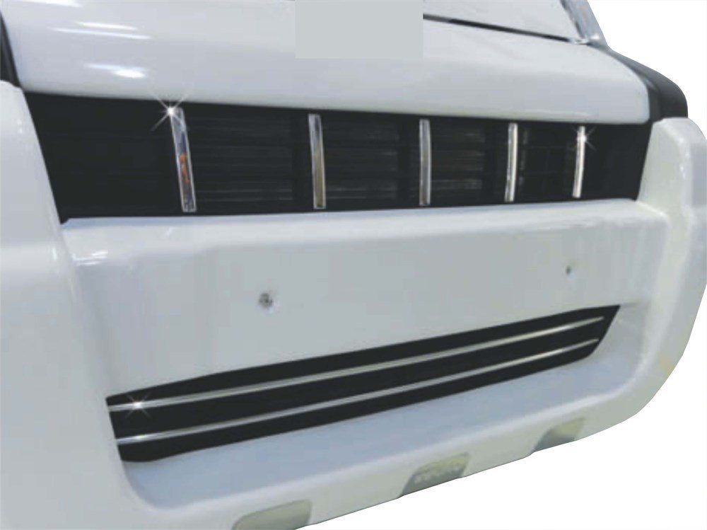 Fiat Fiorino Uyumlu Ön Tampon Çıtası 7 Parça 2008 Ve Sonrası