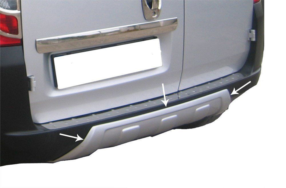 Drs Tuning Fiat Fiorino Uyumlu Arka Orta Tampon (Difüzör) Fiber 2008 Ve Sonr