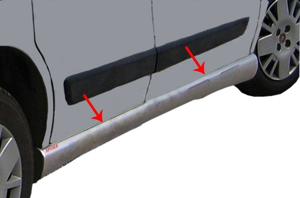 Fiat Fiorino Uyumlu Marşpiyel 2 Parça Fiber 2008 Ve Sonrası