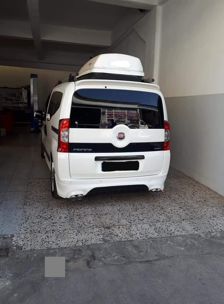 Fiat Fiorino Uyumlu Xm Difüzörlü Arka Karlık Boyalı