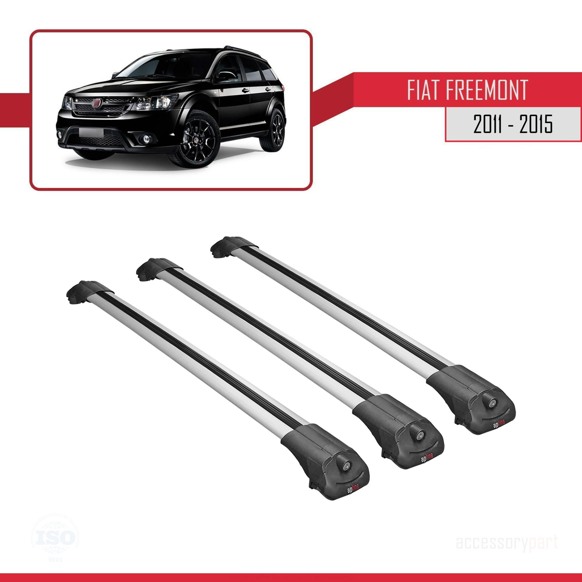 Drs Tuning Fiat Freemont 2011-2015 Arasi İle Uyumlu Ace-1 Ara Atki Tavan Bar