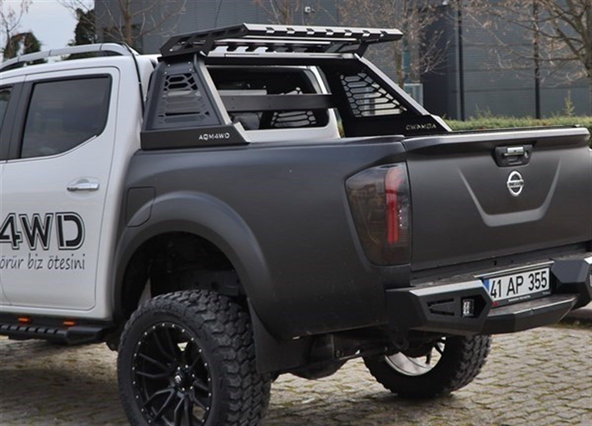 Fiat Fullback Uyumlu Sepetli Rollbar (Yeni Nesil Sepetli Roll Bar