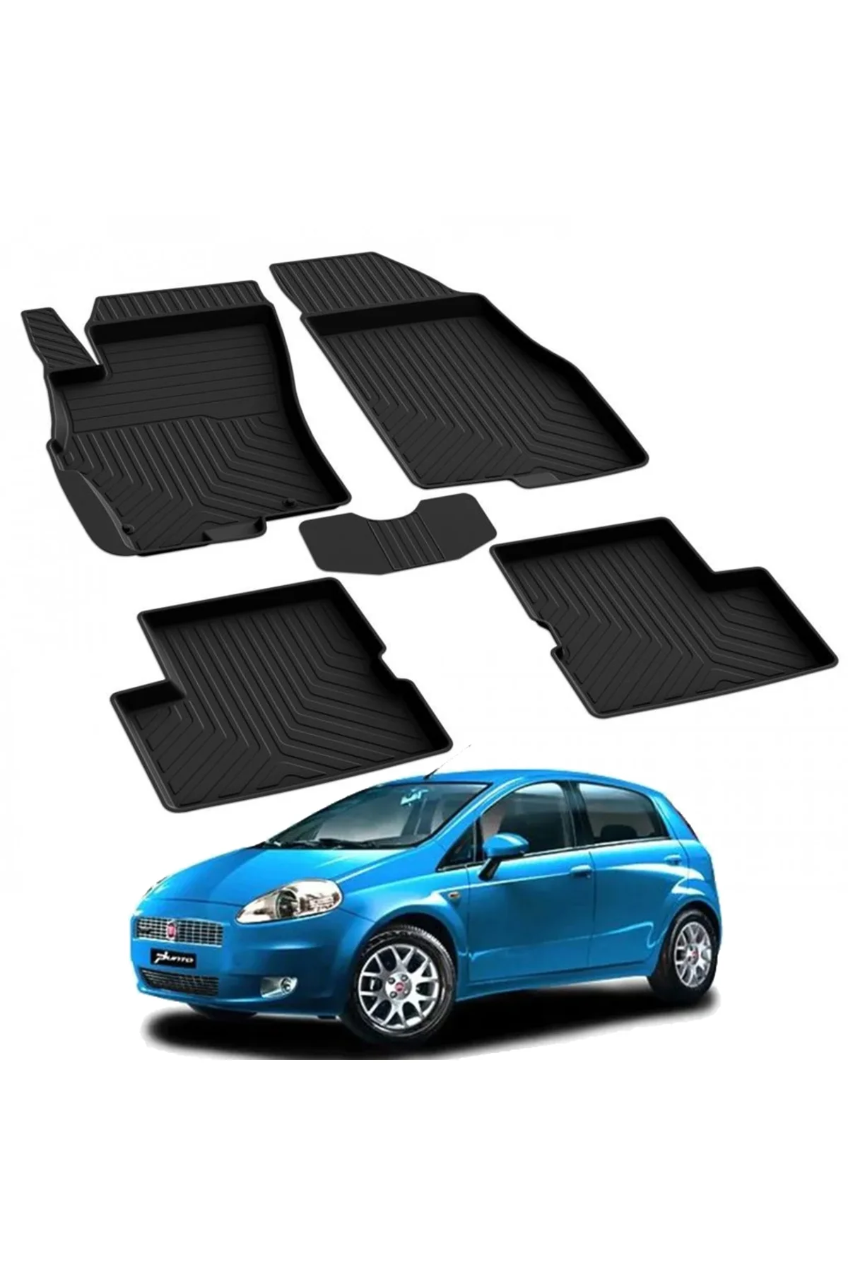 FIAT GRANDE PUNTO 2006-2024 Model Yılları İçin Uyumlu Yeo 4D Havuzlu Paspas Takımı Fiyatı, Yorumları ve Özellikleri