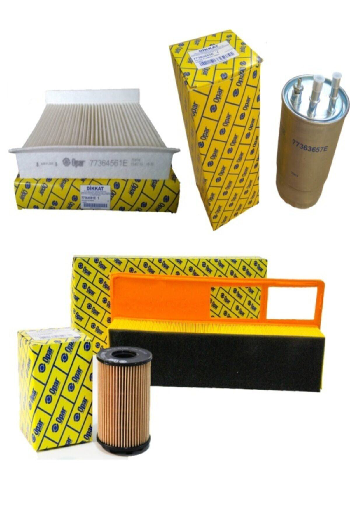 Opar Fiat Linea 1.3 Multi Jet Uyumlu Hava Yağ Yakit Polen 4'Lü Set