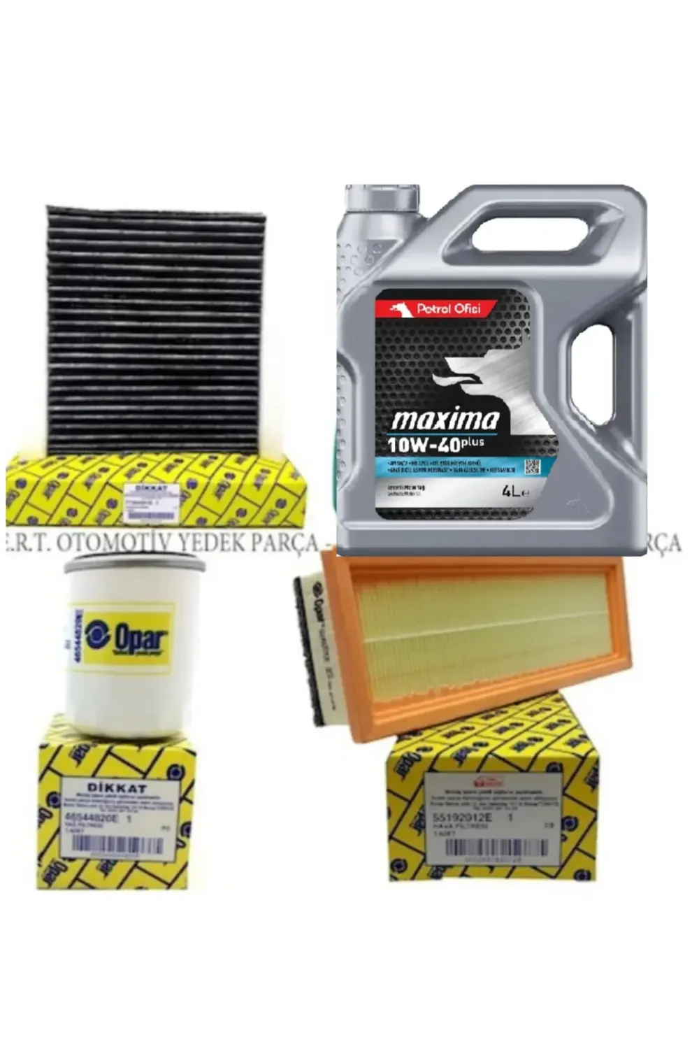 Fiat Linea 1.4 Fire 8V Benzinli Yağ Bakım Filtre Seti