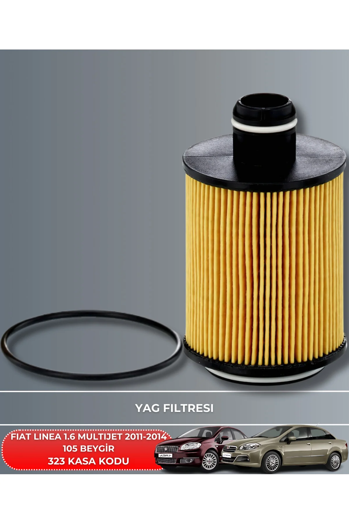 FIAT LINEA 1.6 MULTIJET 2011-2012-2013-2014 105 BEYGİR HAVA YAĞ P