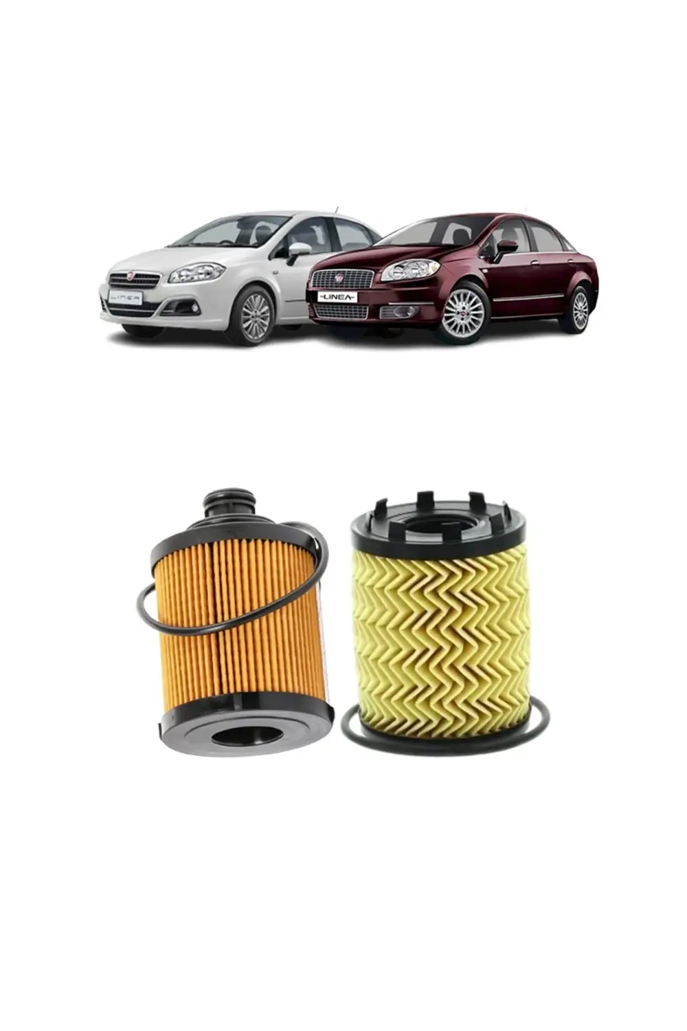 Fiat Linea 4plus Karbon Filtre Bakım Seti Euro 4 1.3 Jtd Multijet
