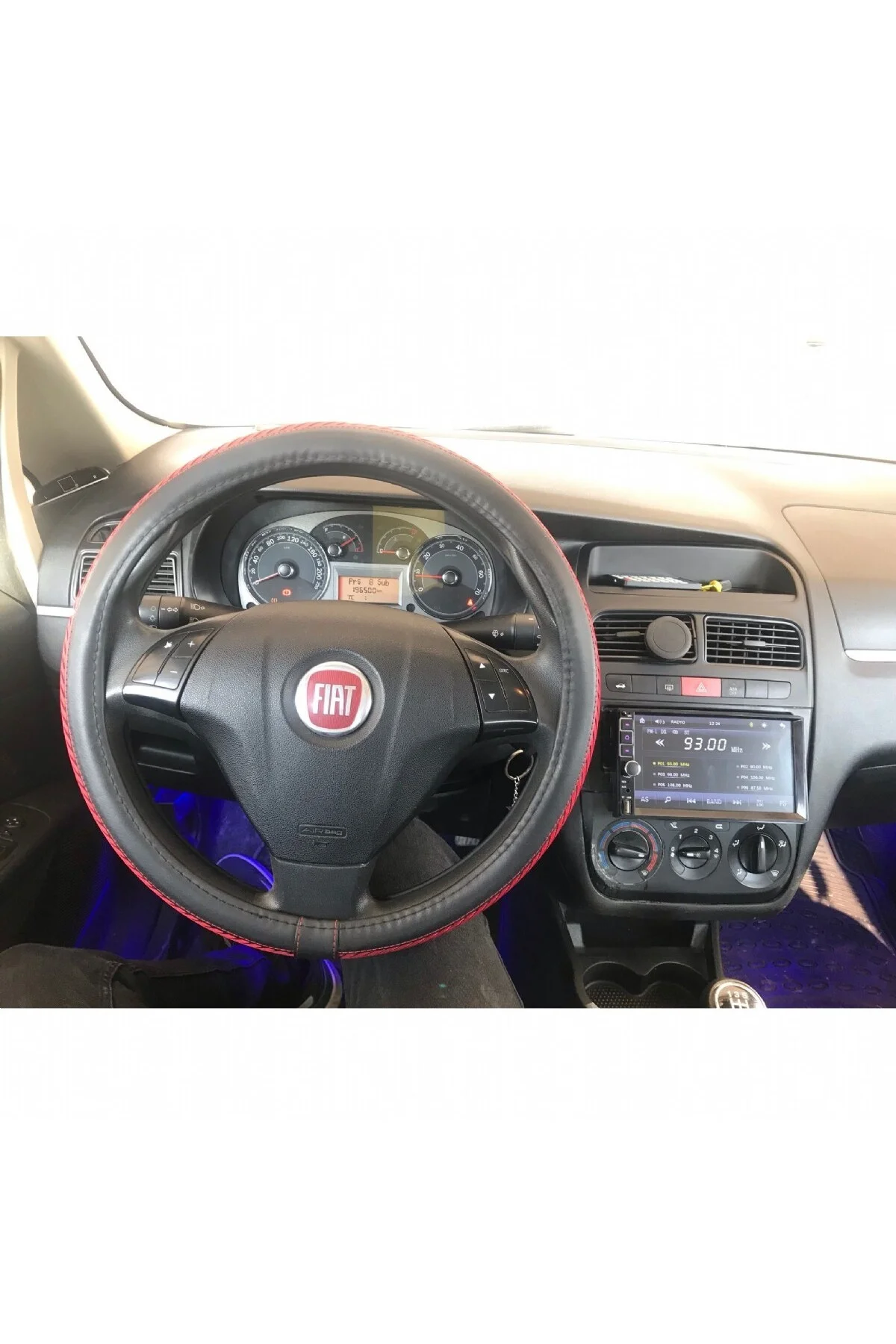 Fiat Linea Fiat Punto Özel BlueWay Double Teyp 7 inç Arka kasası Ayarlanabilir ince 2 Mirrorlink Kam