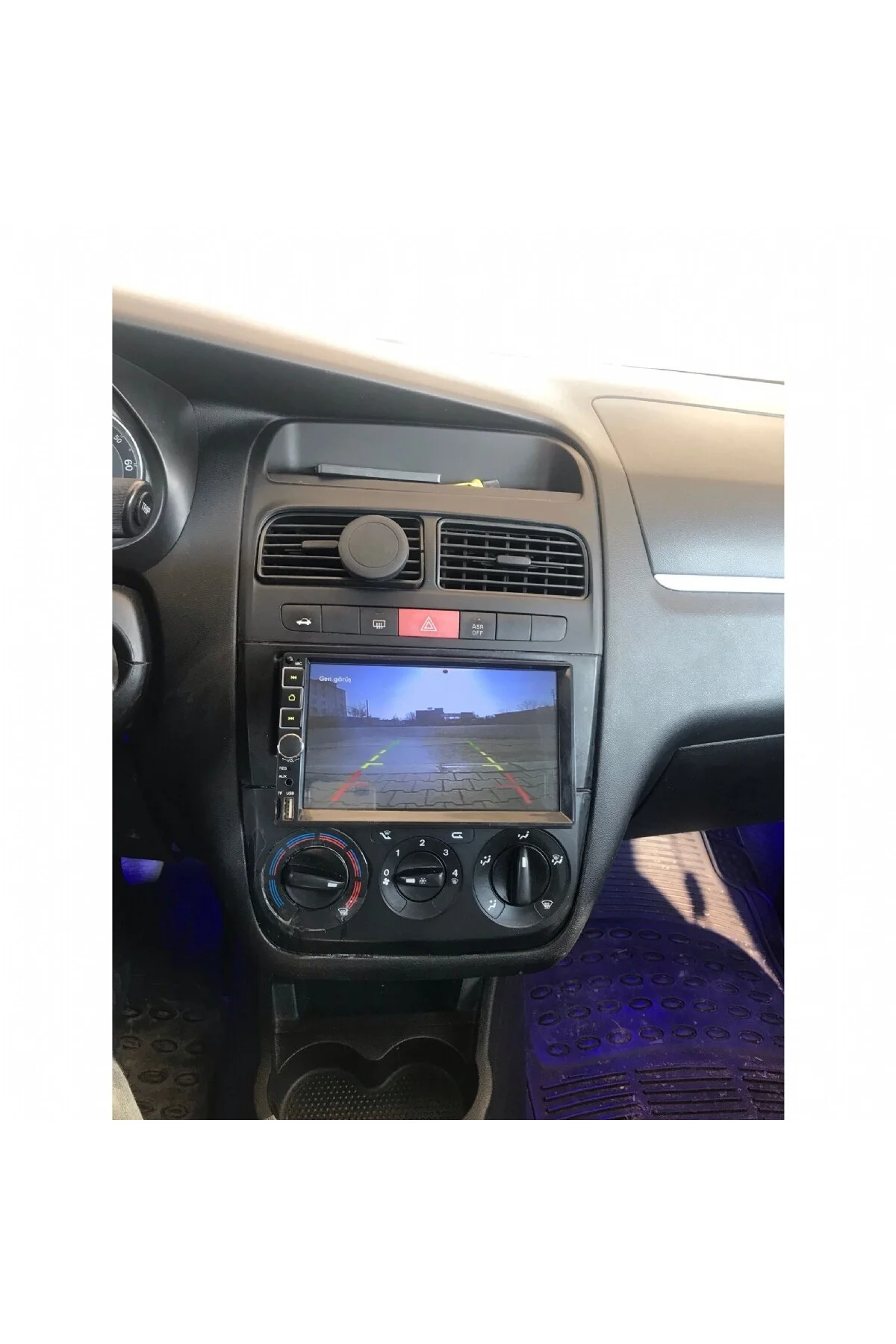 Fiat Linea Fiat Punto Özel BlueWay Double Teyp 7 inç Arka kasası Ayarlanabilir ince 2 Mirrorlink Kam