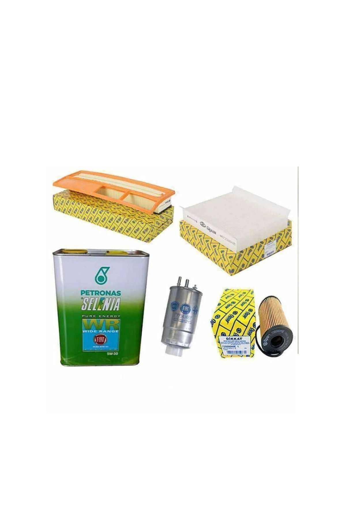 Opar Fiat Linea/Fiorino/Doblo 1.3 Mjt Euro 4 Bakım Seti Selenia 5W30 3