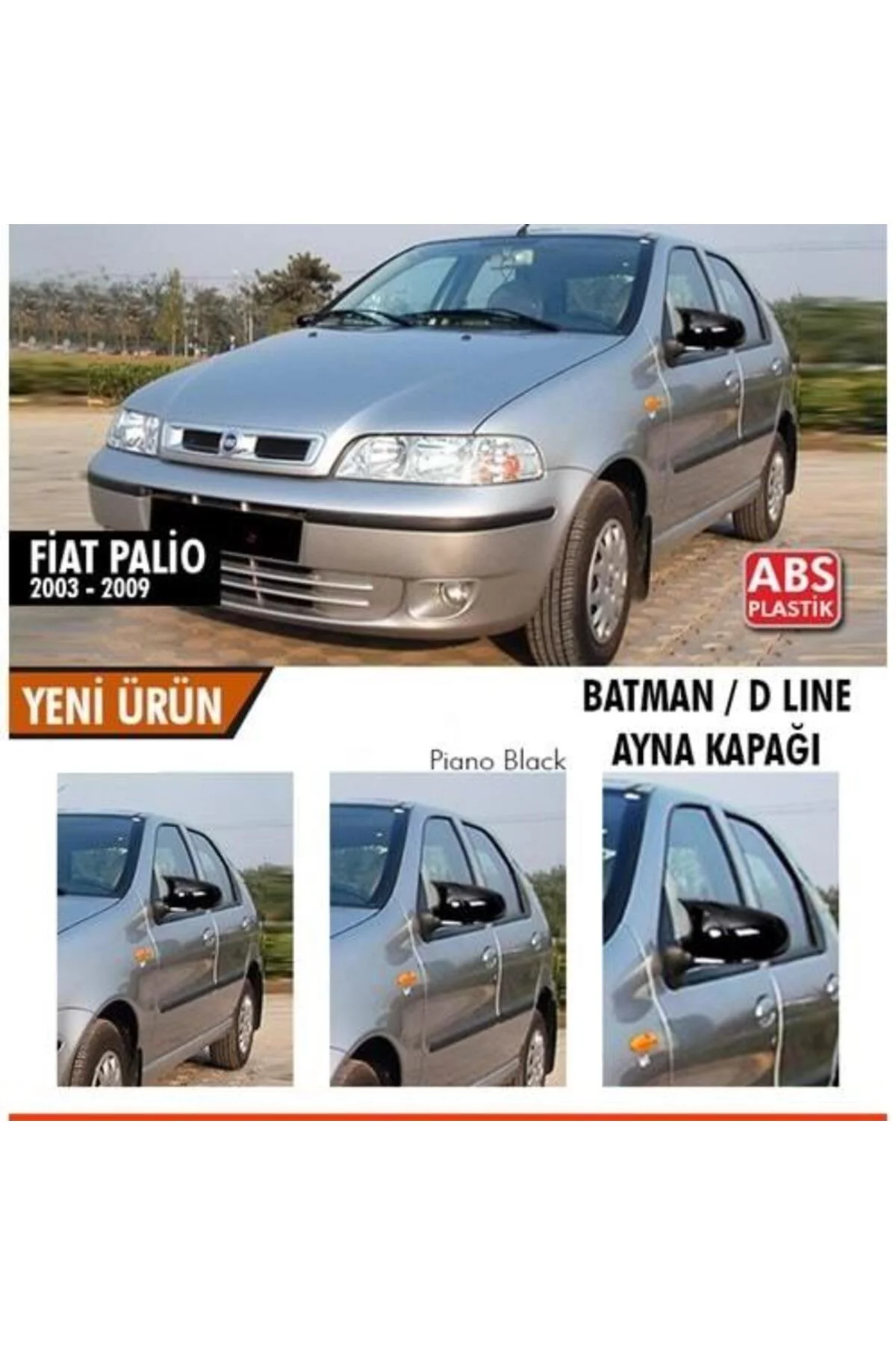 FİAT PALİO 2003-2009 MODEL YARASA AYNA KAPAĞI