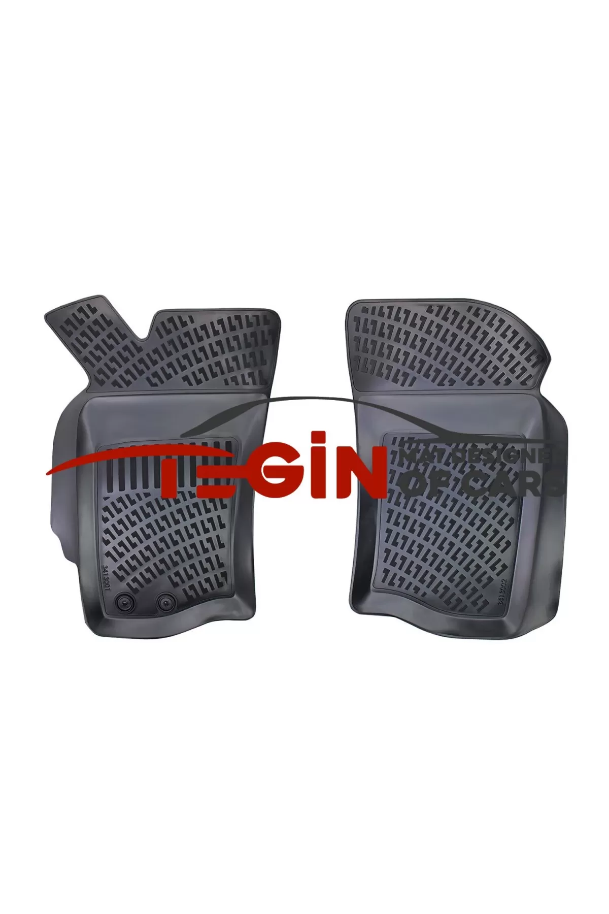 Fiat Palio Panelvan 2 Parça 2005 3D Havuzlu Paspas Siyah