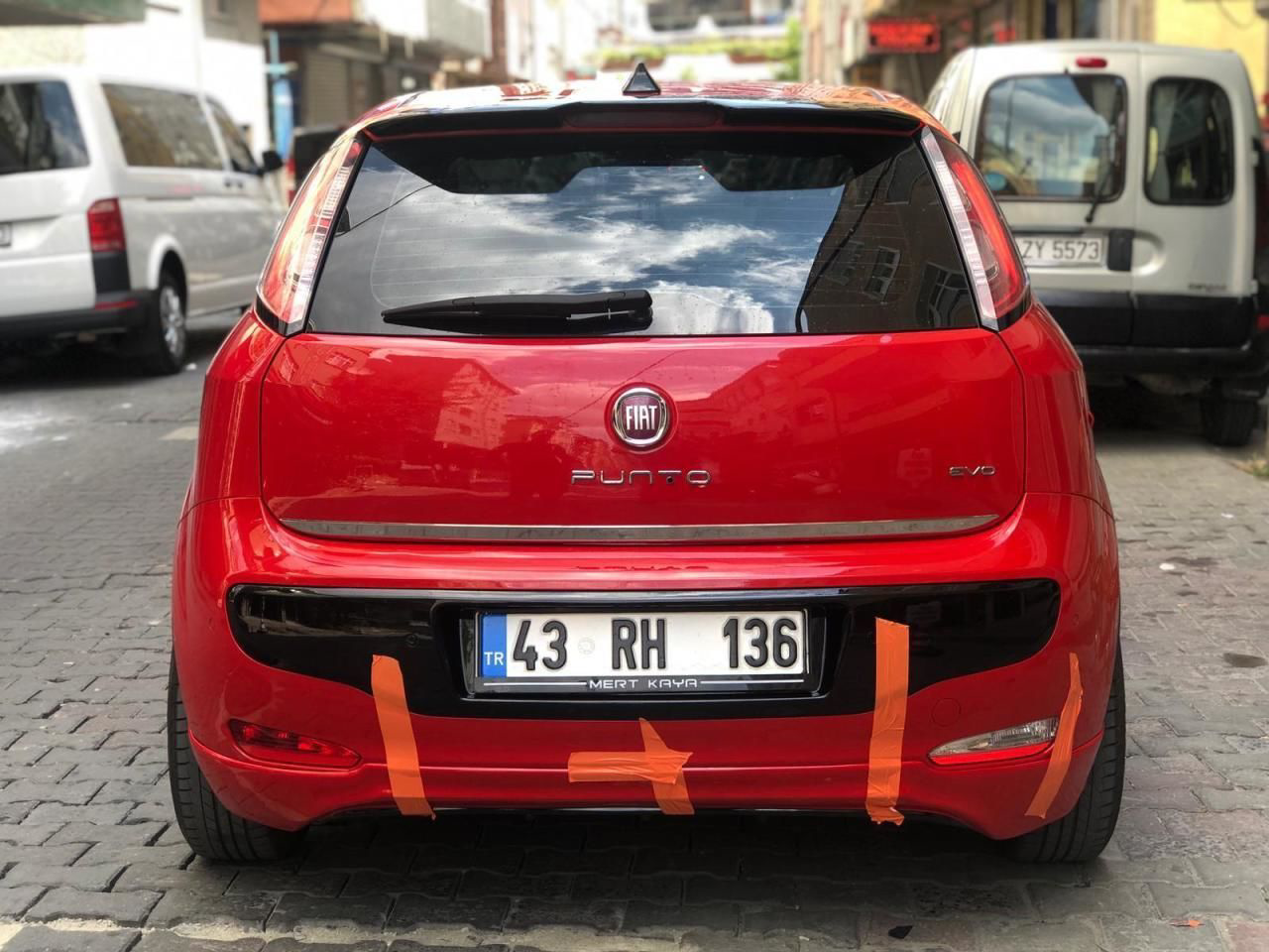Fiat Punto Uyumlu Evo Makyajlı Arka Ek