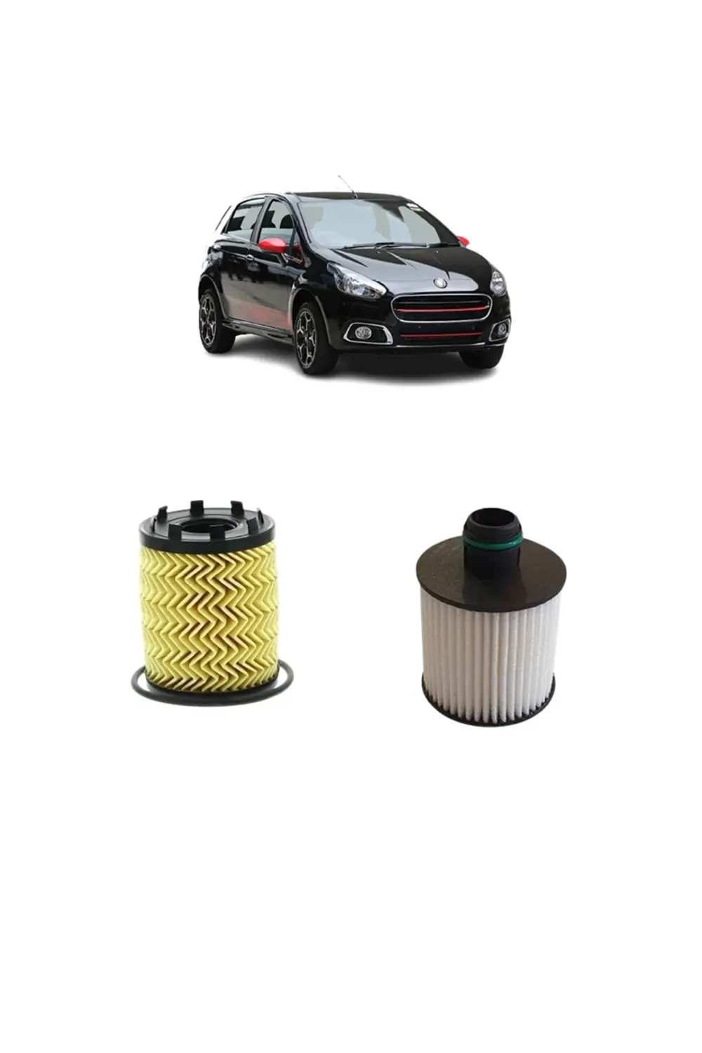 Fiat Punto Ve Evo Euro 6 4plus Karbon Filtre Bakım Seti 1.3 Dizel