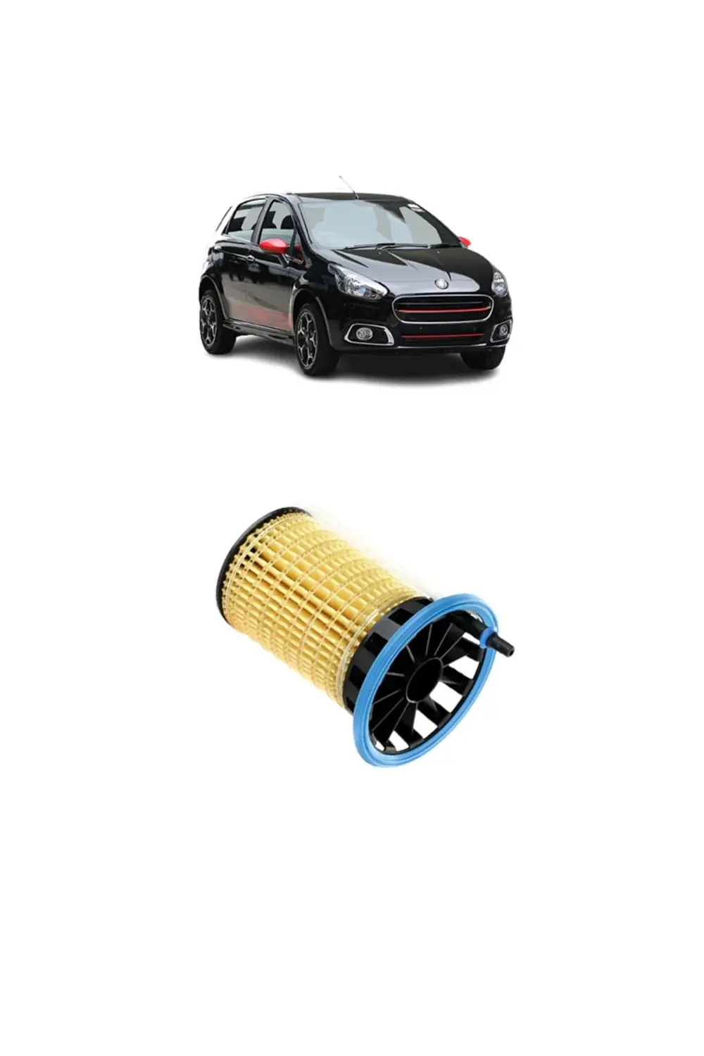 Fiat Punto Ve Evo Euro 6 4plus Karbon Filtre Bakım Seti 1.3 Dizel