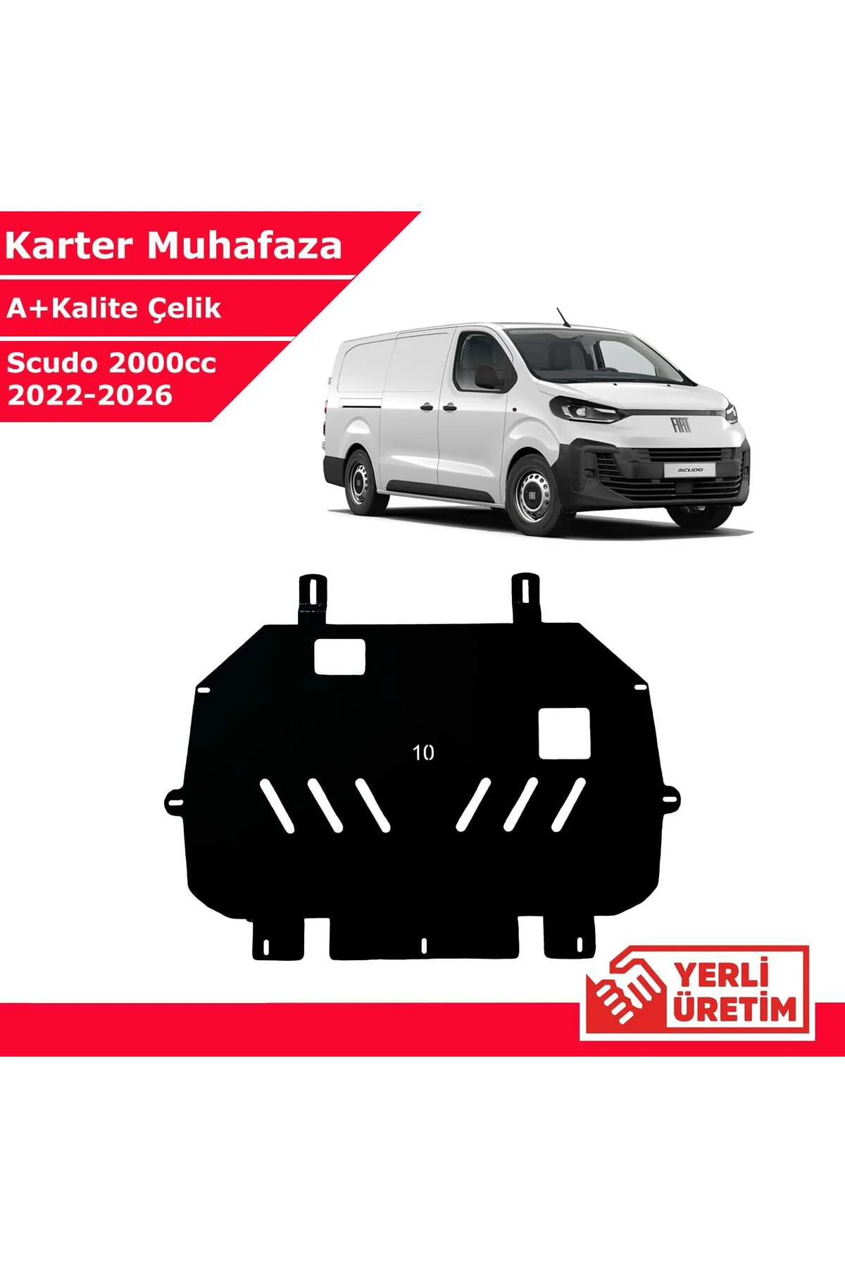 Fiat Scudo 2000cc 2022-2026 Çelik Karter Muhafaza Çelik Koruma Sa Fiat Scudo 2000cc 2022-2026 Çelik Karter Muhafaza Çelik Koruma Sa