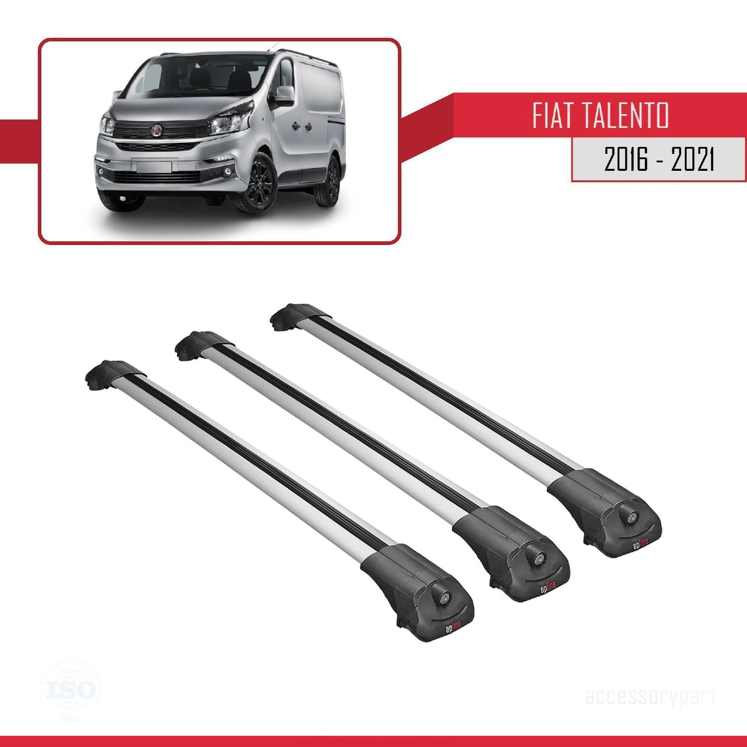 Fiat Talento 2016-2021 Arası ile uyumlu ACE-1 Ara Atkı Tavan Barı Fiyatı, Yorumları ve Özellikleri