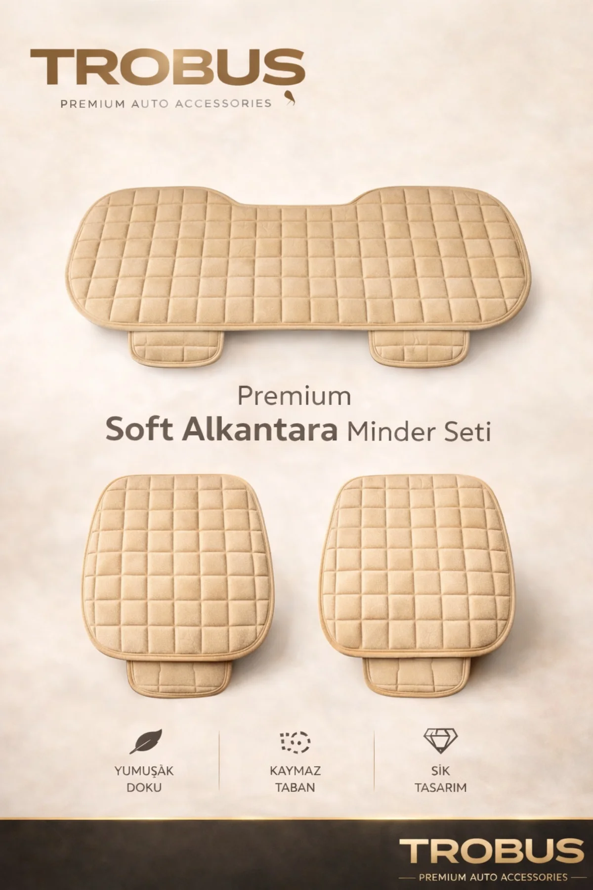 Fiat TİPO 1990-2000 Uyumlu Soft Alkantra 3 Parça Süet Oto Koltuk Minderi Terletmez Kaymaz Taban Bej Fiat TİPO 1990-2000 Uyumlu Soft Alkantra 3 Parça Süet Oto Koltuk Minderi Terletmez Kaymaz Taban Bej