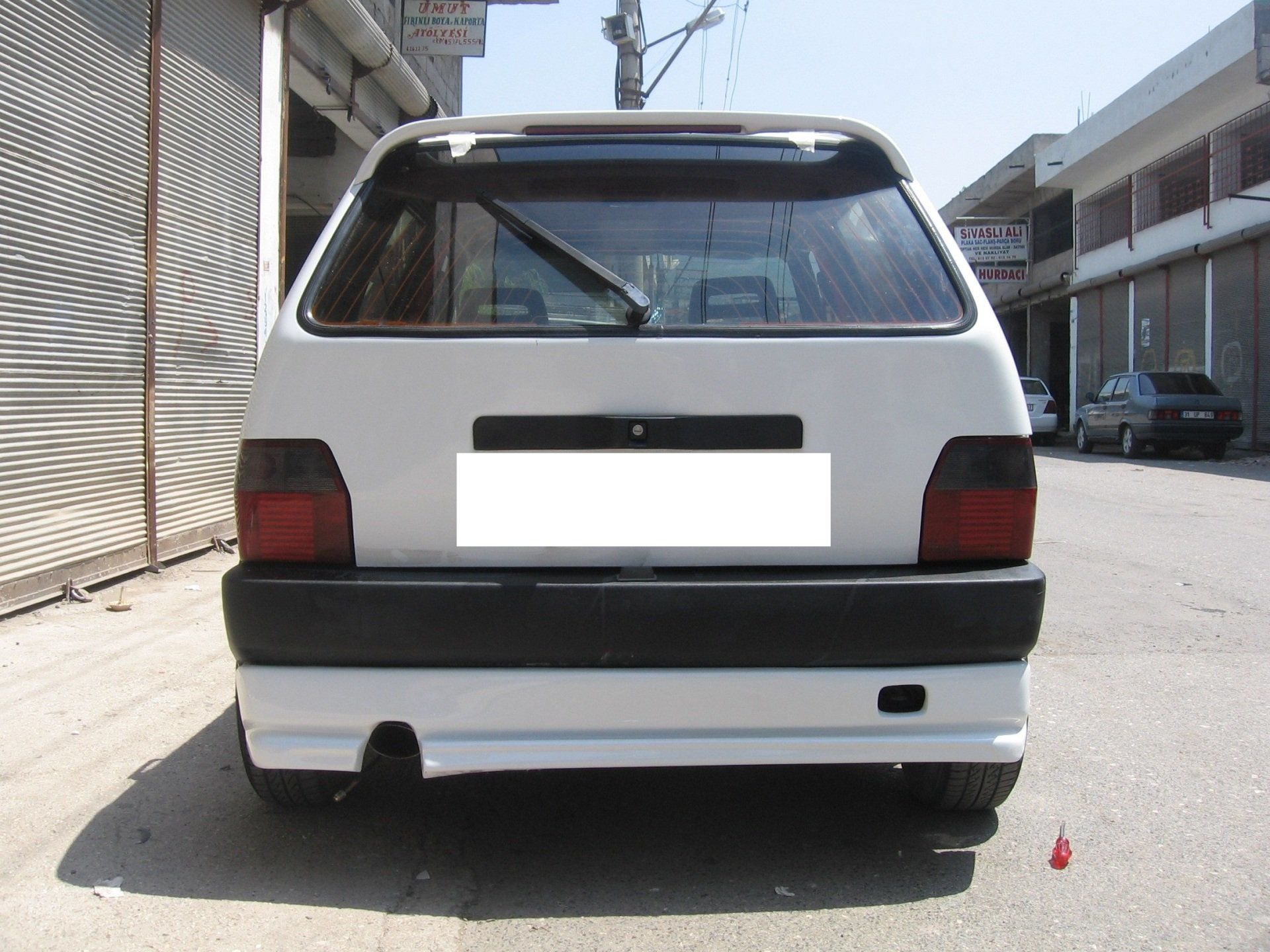 Fiat Uno Uyumlu Arka Karlık Fiat Uno Uyumlu Arka Karlık