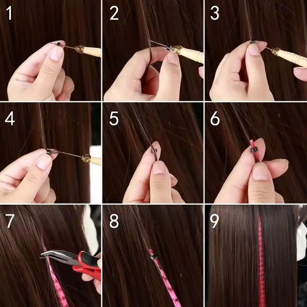 Fiber Sen Boncuk Kaynaklık Renkli  / Neon Sarı / 100 Adet