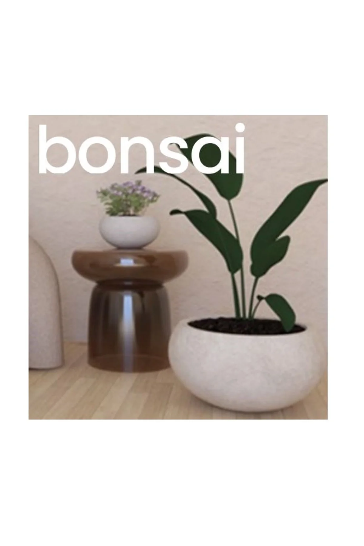 Fiber Stone (Hafif Beton) Saksı / MODEL : BONSAİ Fiber Stone (Hafif Beton) Saksı / MODEL : BONSAİ