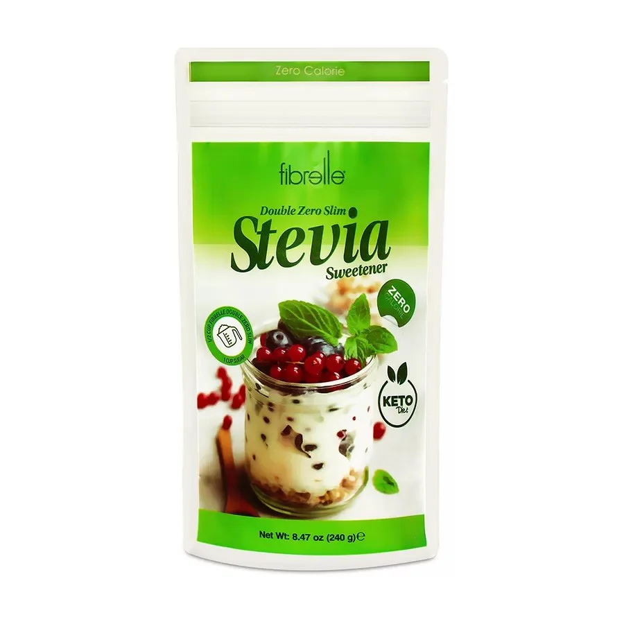 Fibrelle Duble Zero Slim Stevialı Tatlandırıcı 240gr Fiyatı, Yorumları ve Özellikleri