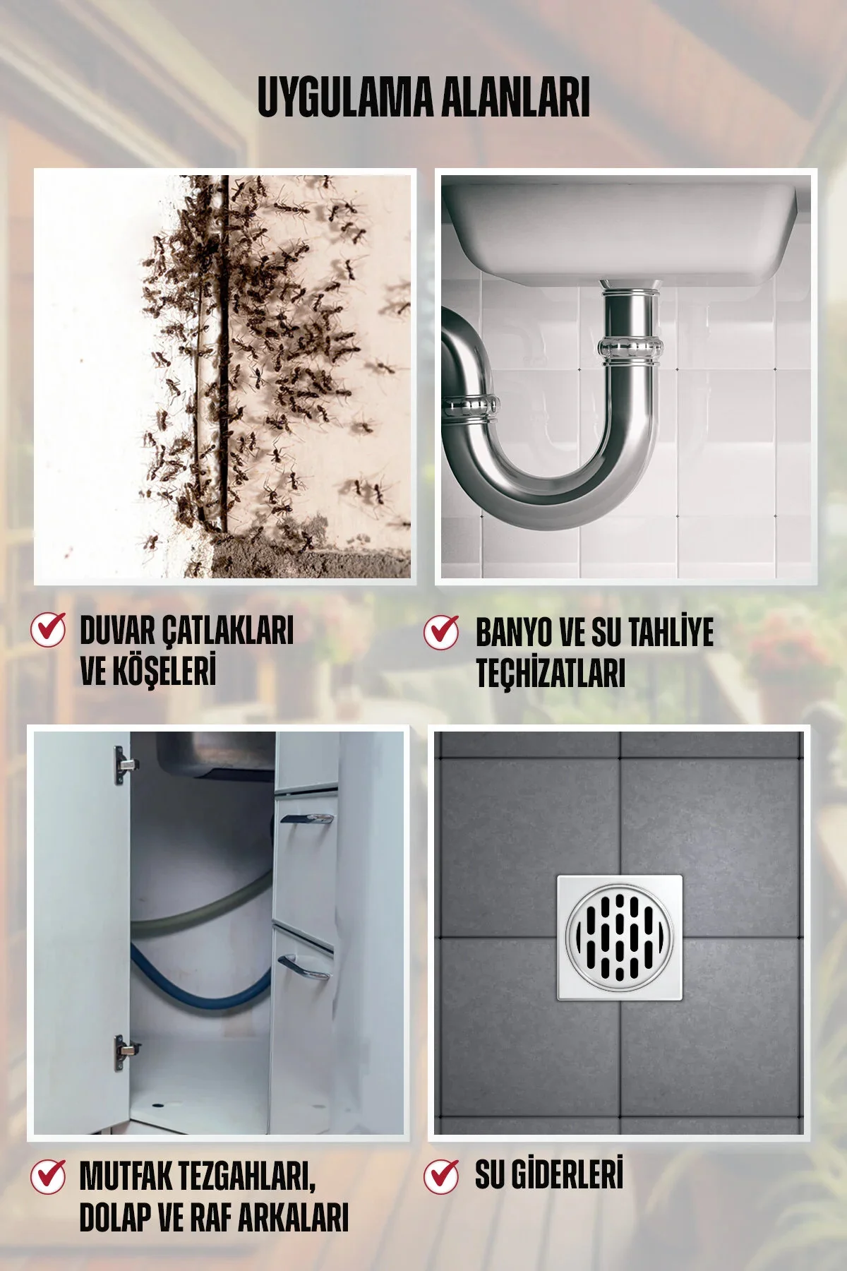 Fibron Gel Hamam Böceği Ve Karınca Jeli 4 X 5 G.