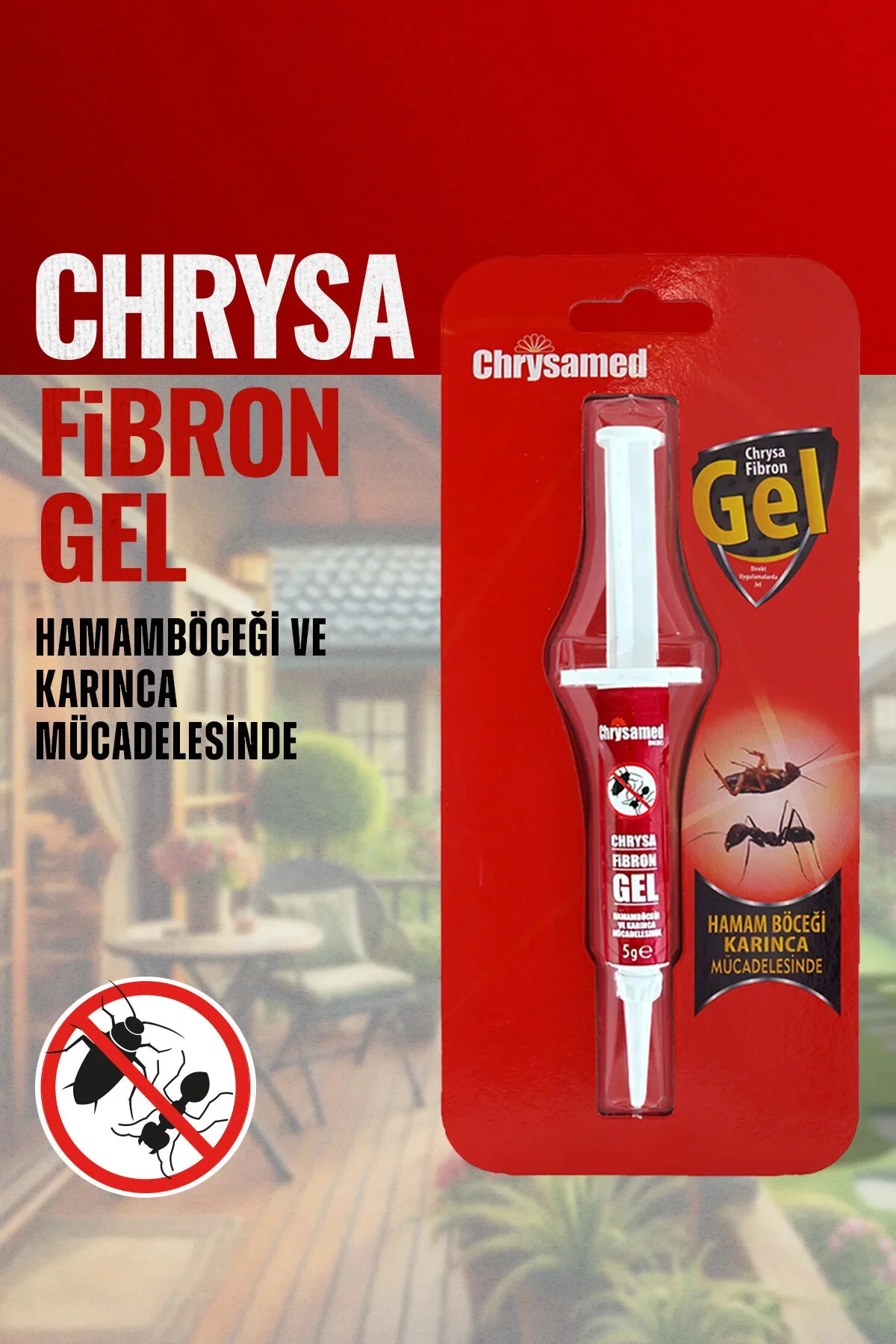 Fibron Gel Hamam Böceği Ve Karınca Jeli 4 X 5 G.