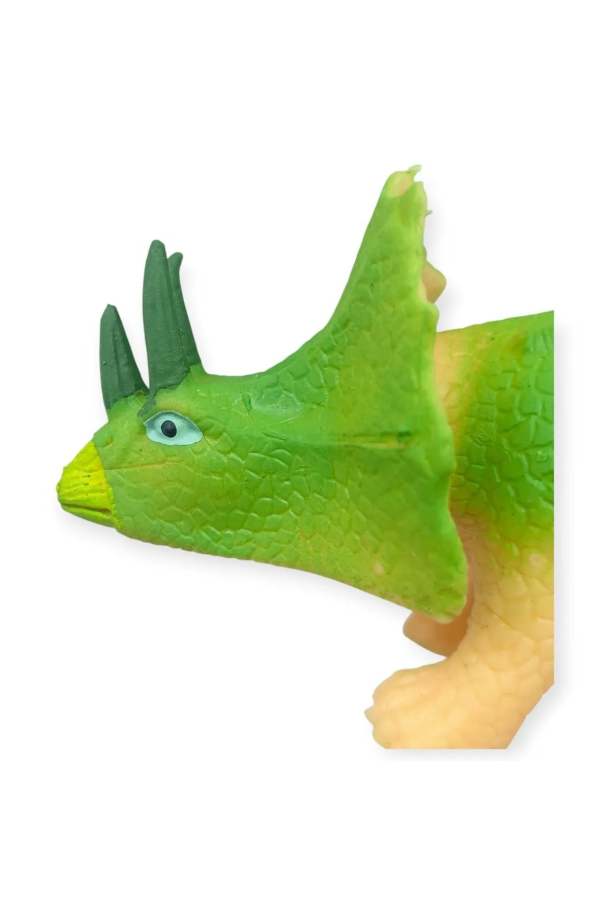 Fidget Oyuncak - Streç Dinazor Figürü 18 cm - Triceraptors (Lisin