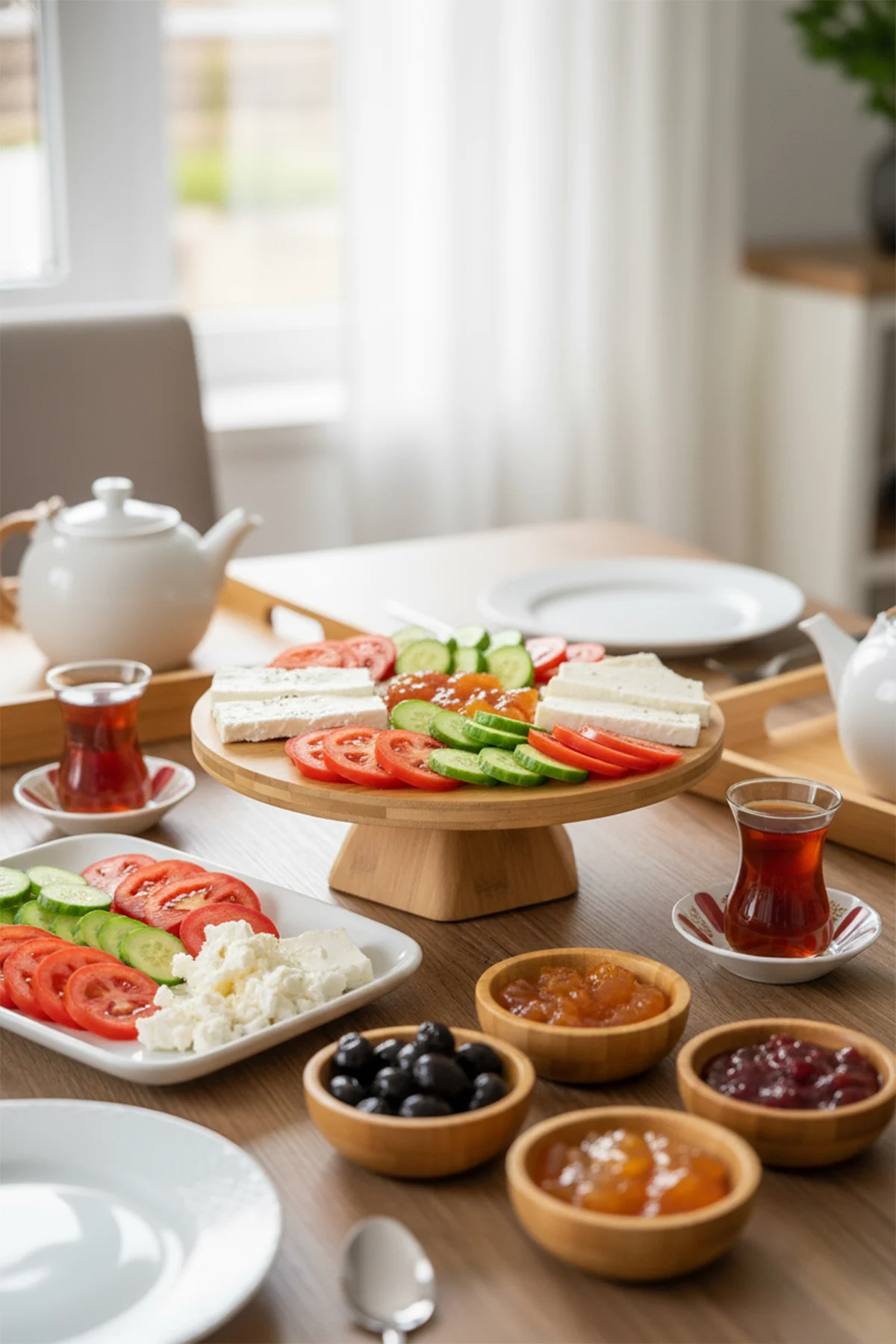 Fiesta Ayaklı Dönen Servis Tabağı 33cm