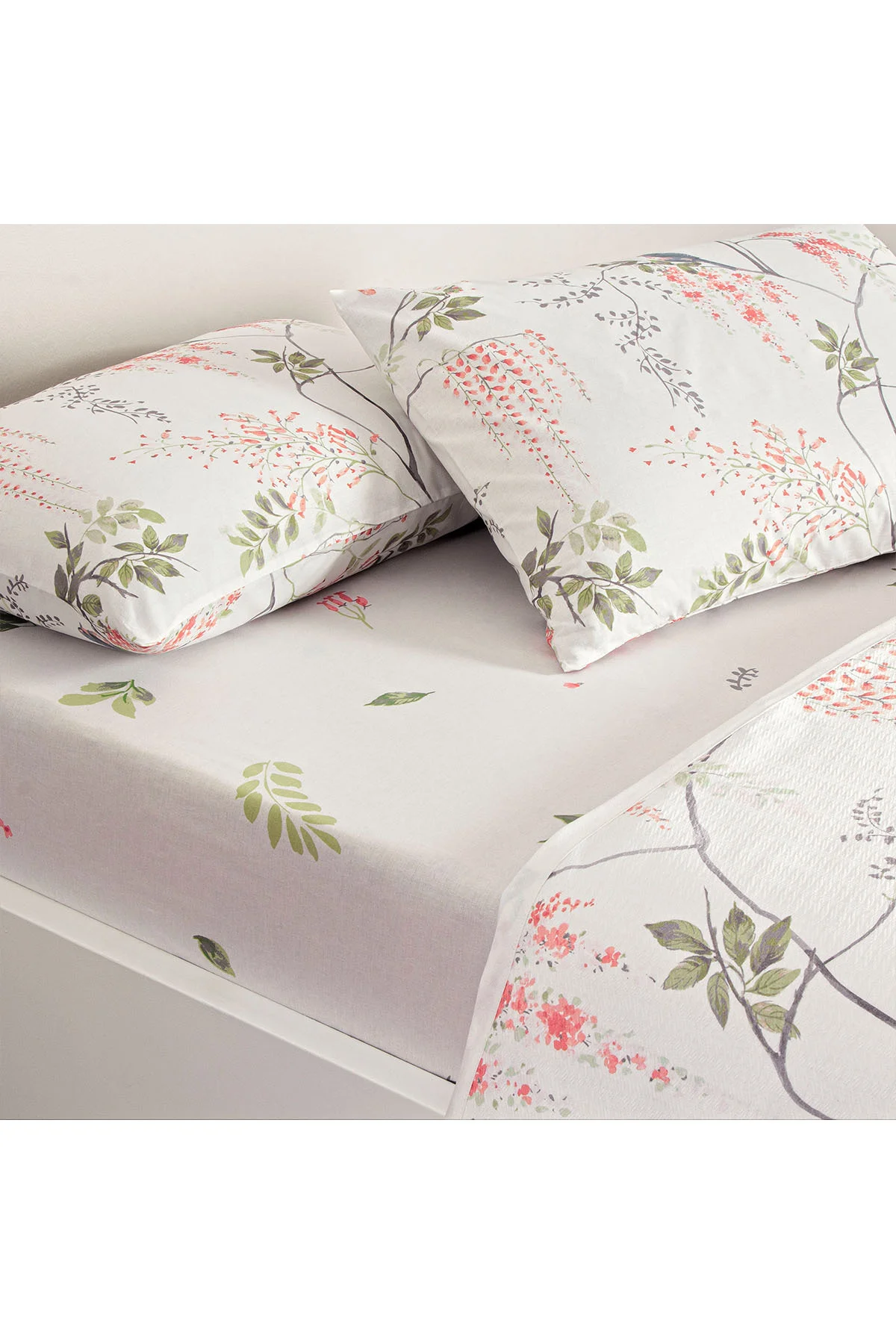 Fiesta Pembe Çift Kişilik Pamuklu Pike Takımı