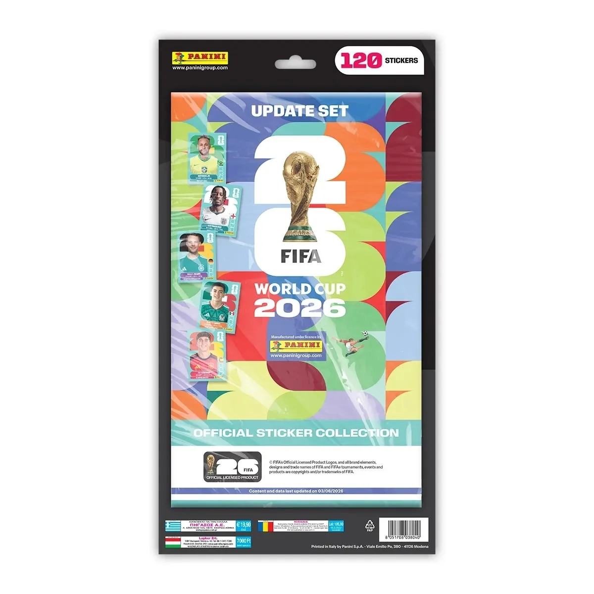 FIFA World Cup 2026 Sticker Koleksiyon Seti Fiyatı, Yorumları ve Özellikleri
