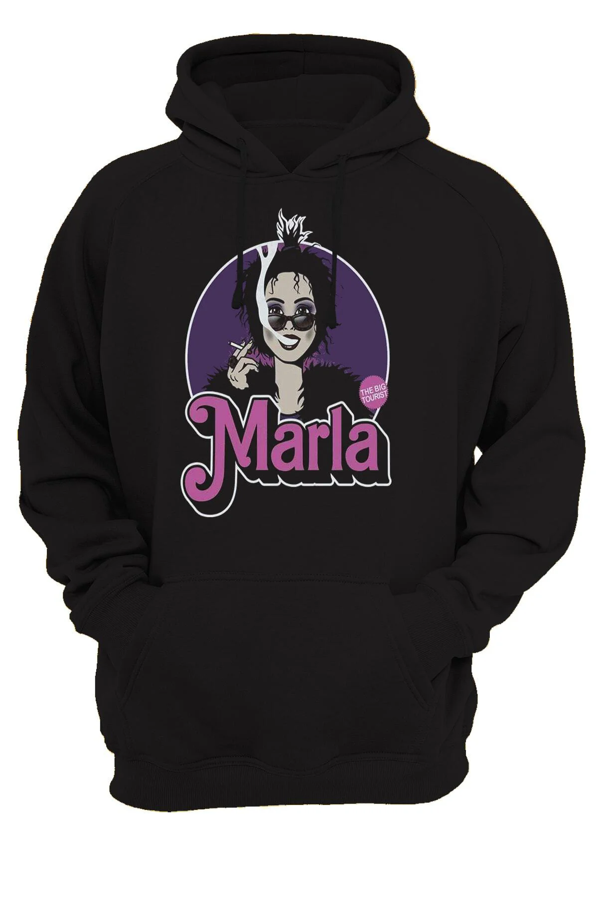 Fight Club Marla Baskılı 3 Ipl. Şardonlu, Kalın(600 GR.) Içi Polar Hoodie