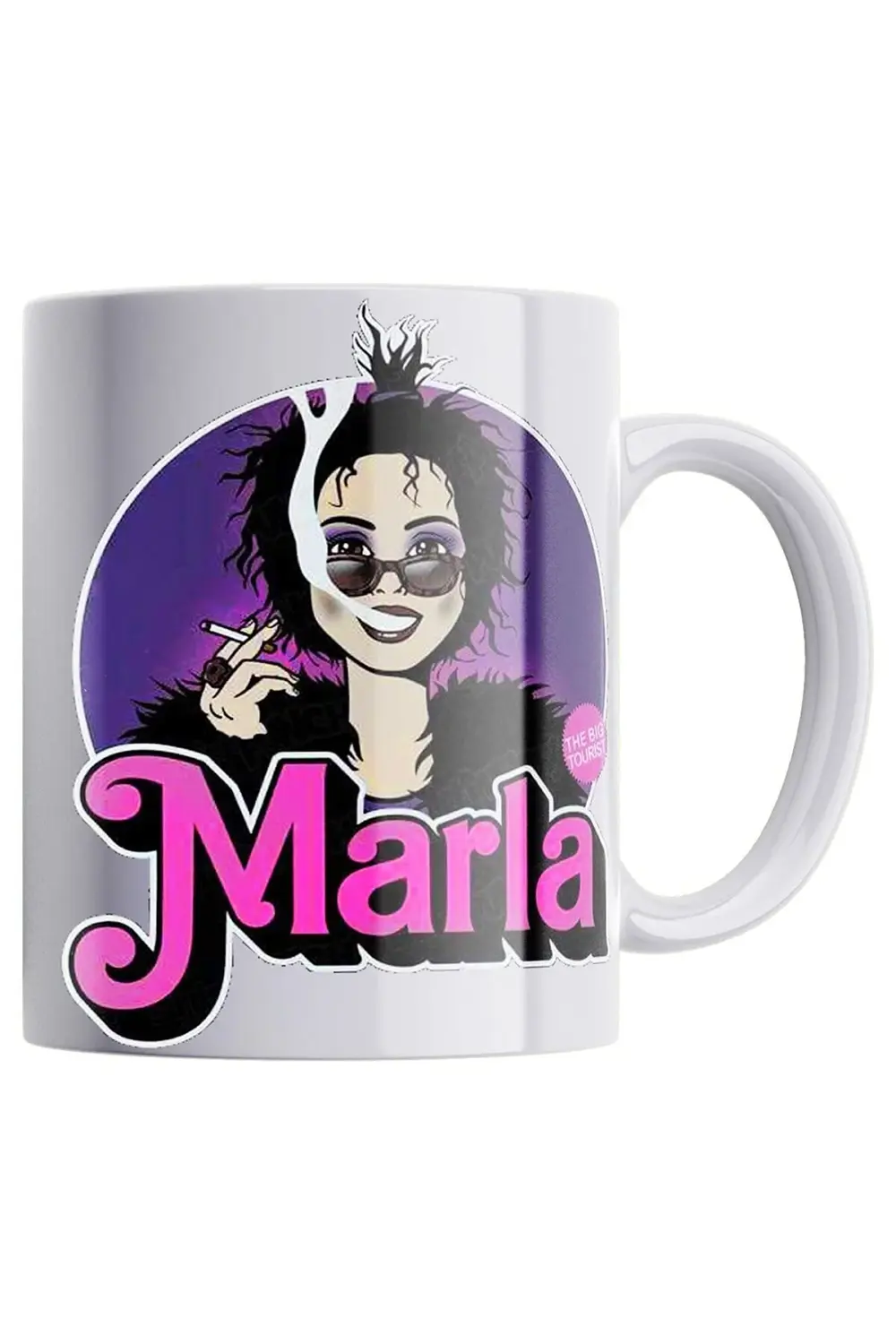 Fight Club Marla Çift Baskılı Porselen Kupa