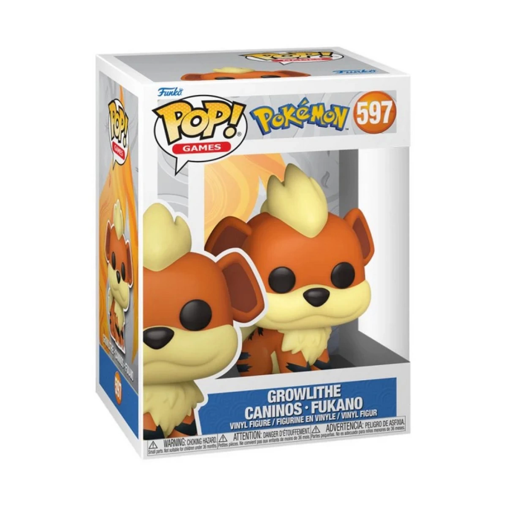Figür Games Pokemon Growlithe Caninos Fukano Figür Games Pokemon Growlithe Caninos Fukano