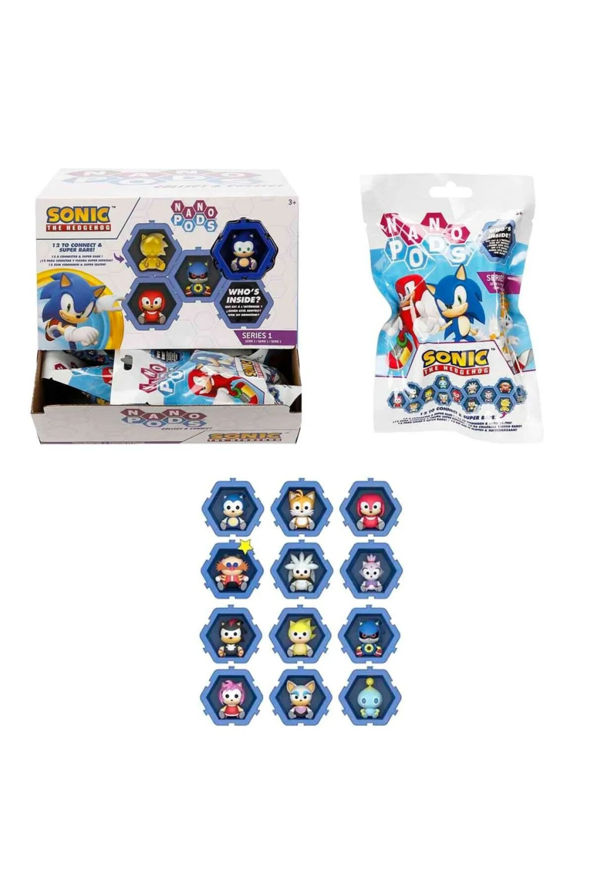 FİGÜR SONIC NANO PODS SÜRPRİZ PAKET(SONIC) (ADET FİYATIDIR)
