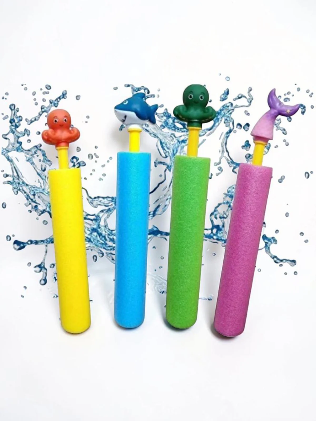 Figürlü Köpük Su Pompası Oyuncağı (33 cm) - Ahtapot - Turuncu Fiyatı, Yorumları ve Özellikleri
