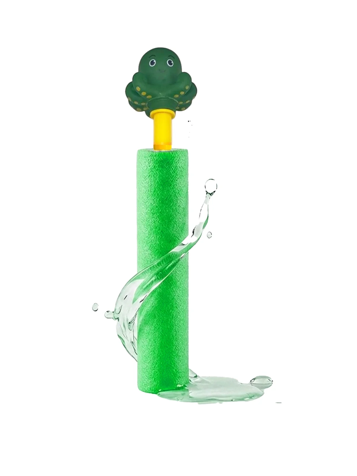Figürlü Köpük Su Pompası Oyuncağı (33 cm) - Ahtapot - Yeşil Figürlü Köpük Su Pompası Oyuncağı (33 cm) - Ahtapot - Yeşil