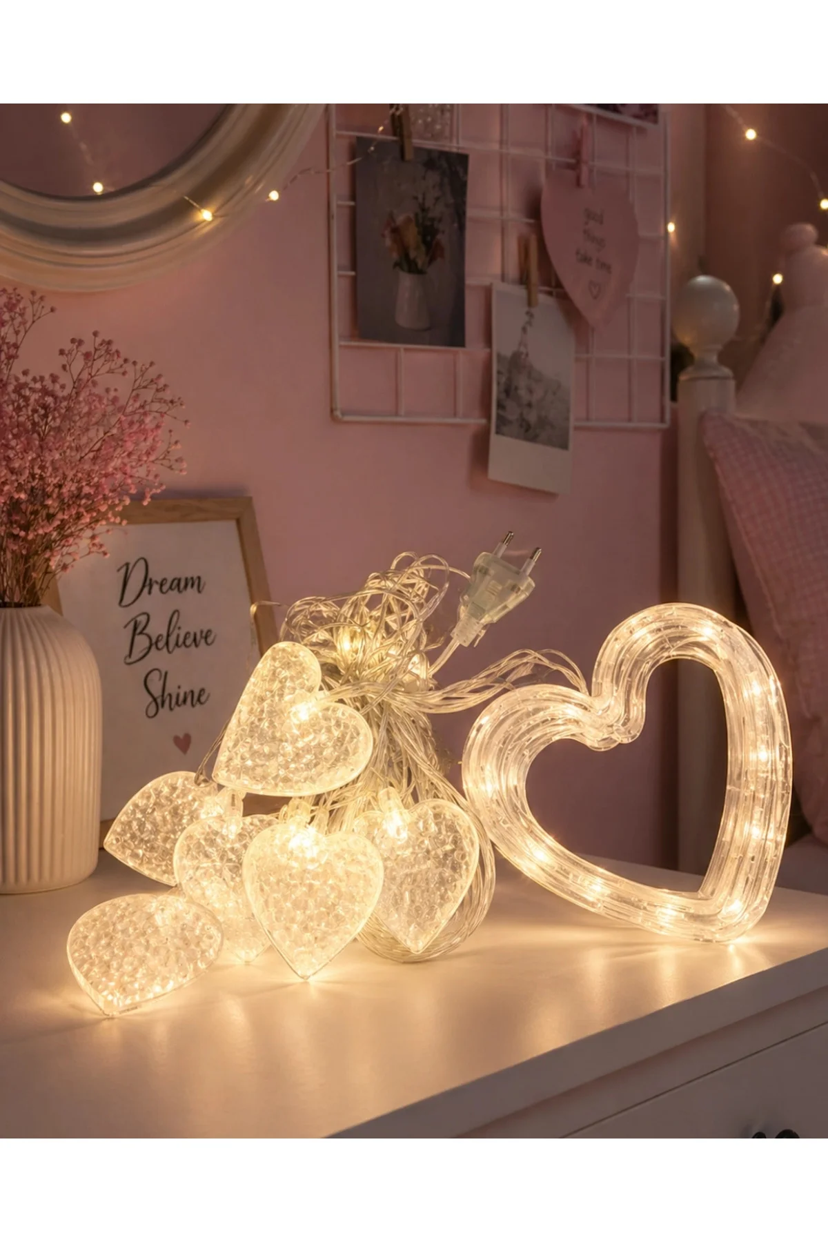 Figürlü Led Neon Dekor Işığı Romantik Ortam Aydınlatması
