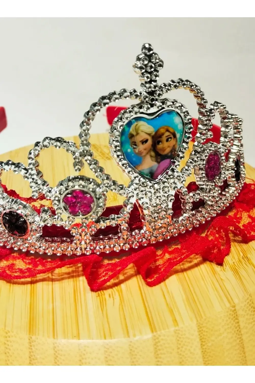 Figürlü Renkli Çocuk Taçı