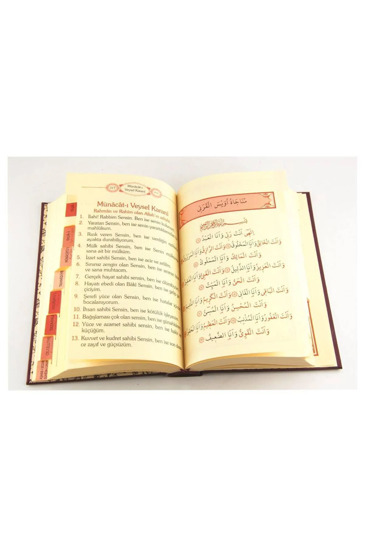 Fihristli Büyük Cevşen Ve Türkçe Açıklaması -1362