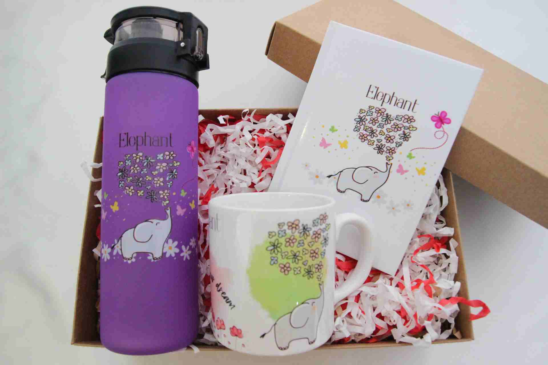 Home Fil Temali Hediye Seti - Termos, Defter Ve Kupa Bardak Hediye Kutusu