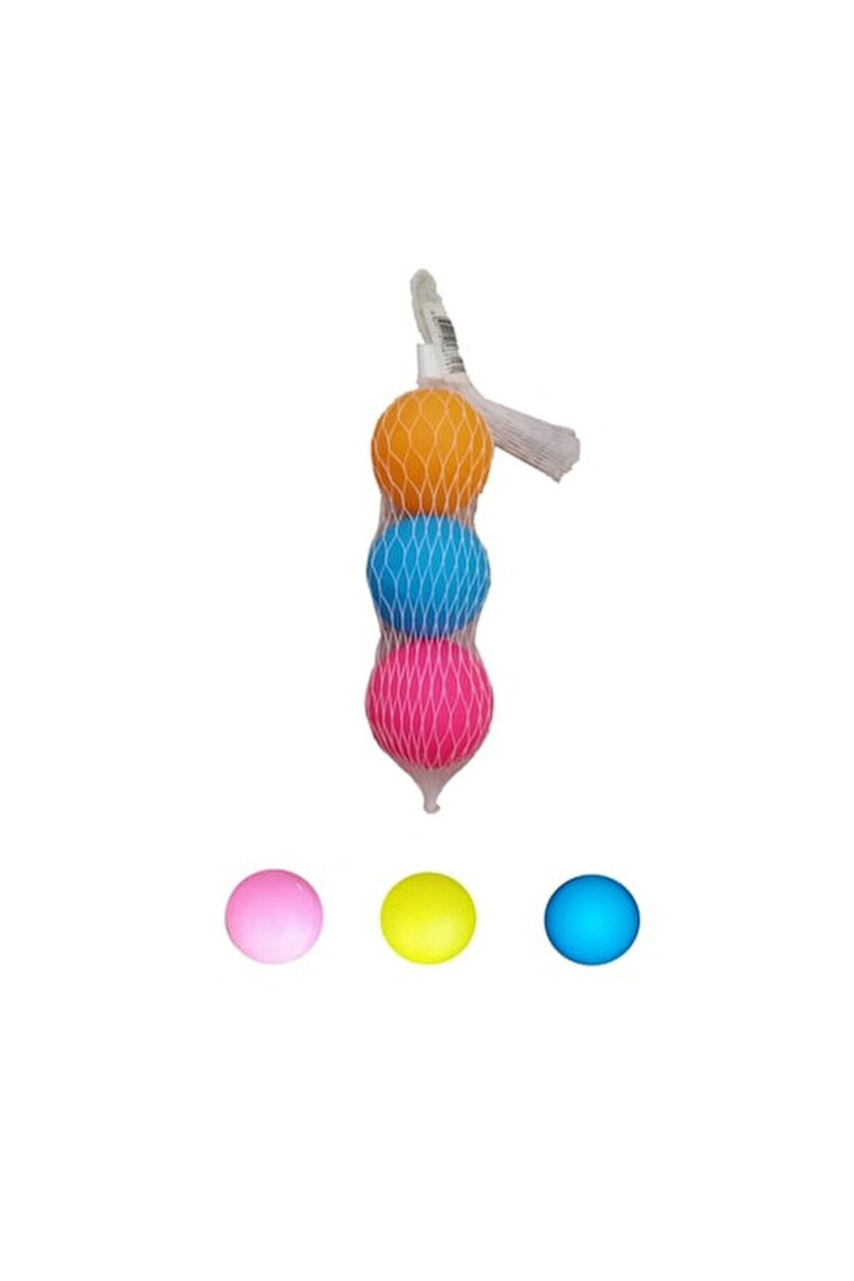 FİLEDE 3LÜ RENKLİ TOP