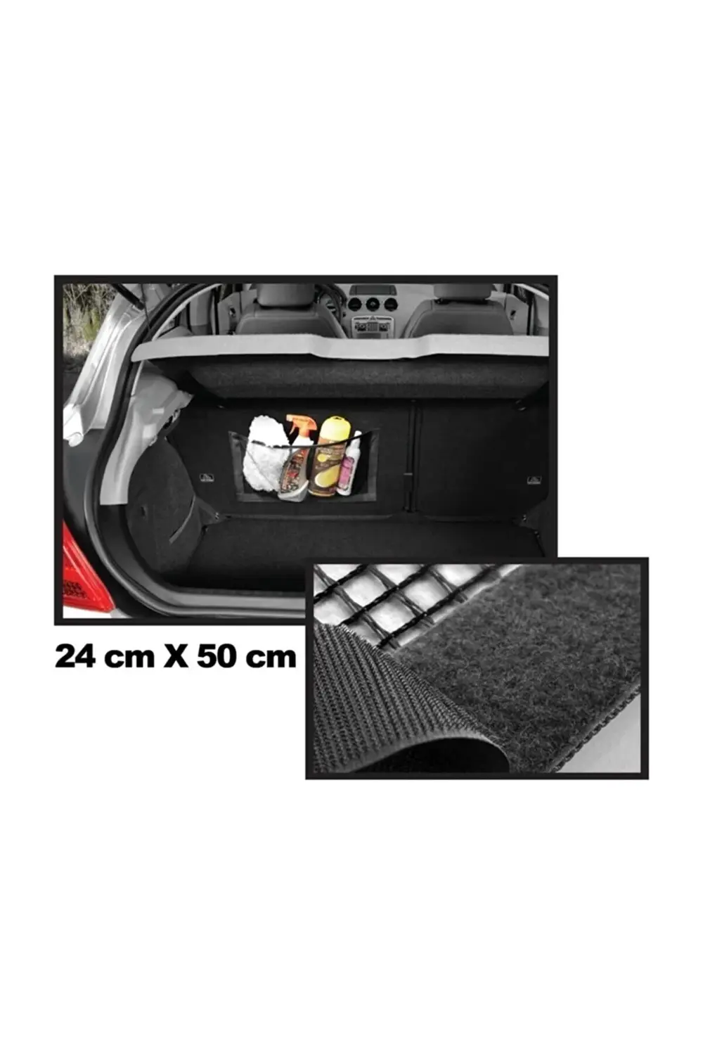 Fileli Cep Bagaj Organizer 24cm X 50cm