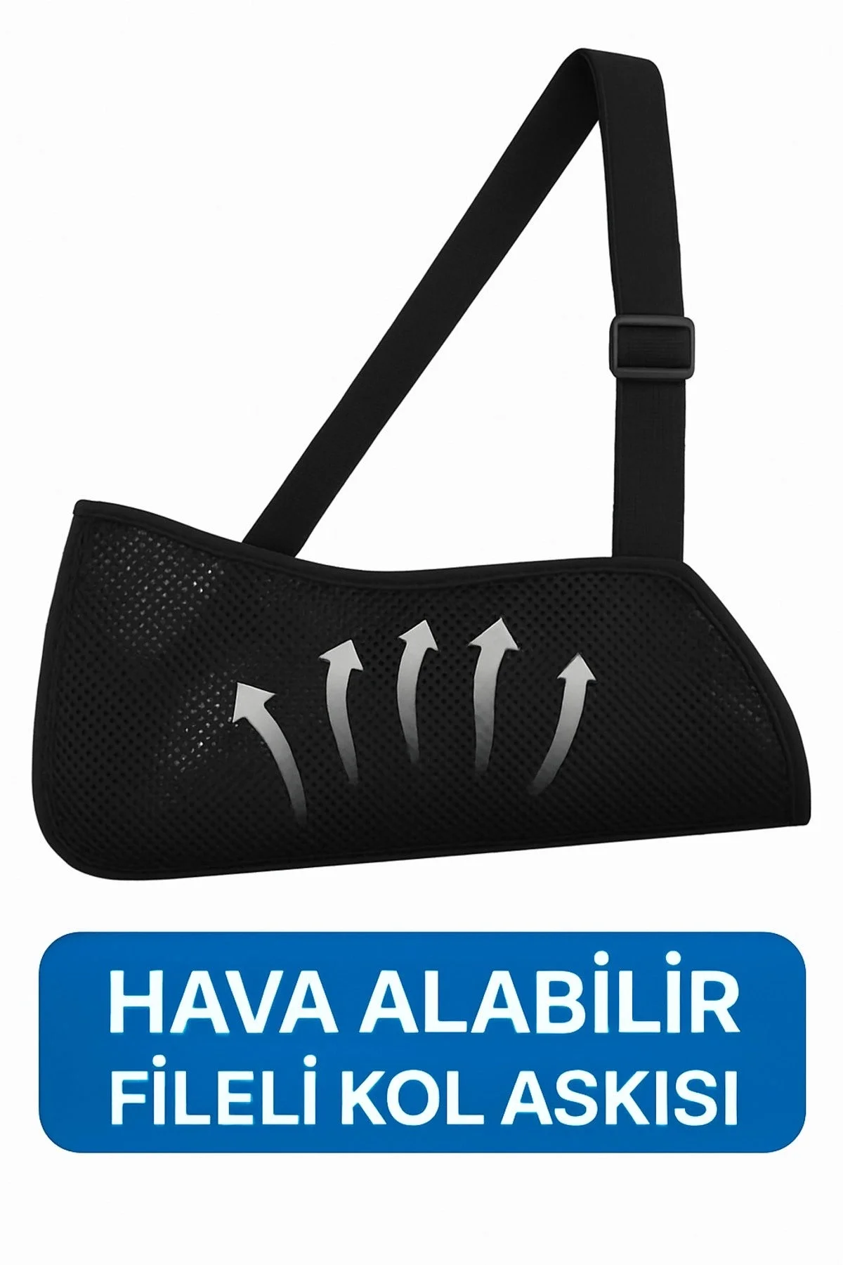 Fileli Hava Alan Ortopedik Kol Askısı Ayarlanabilir Kol Sabitleyici Destek Aparatı