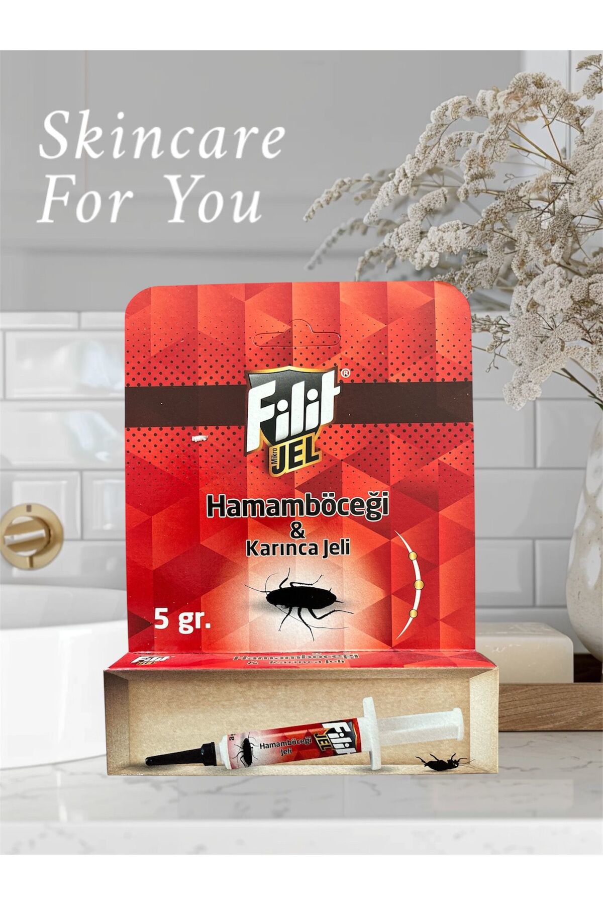 Filit Hamam Böceği Ve Karınca Ilacı Jel 5 Gr