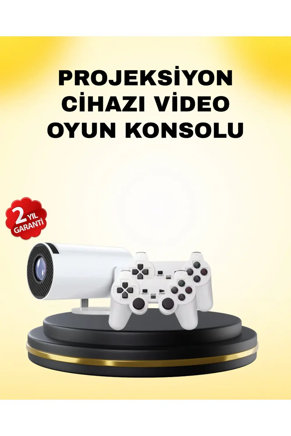 Film Dizi ve Oyun İçin Taşınabilir Kablosuz Mini Projeksiyon