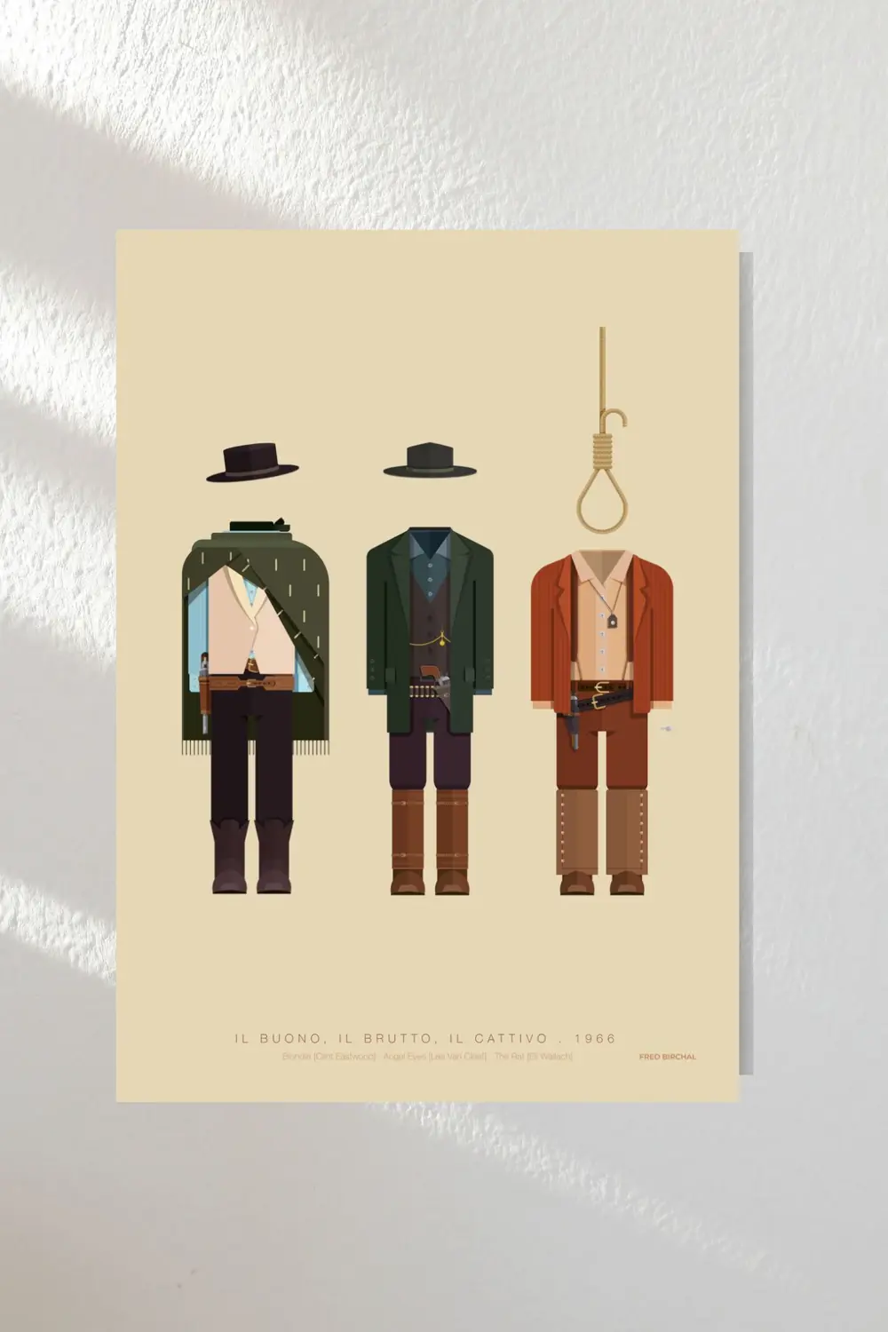 "Film Kostüm Serileri 2" Ahşap Poster Altılı Set 20*30 cm