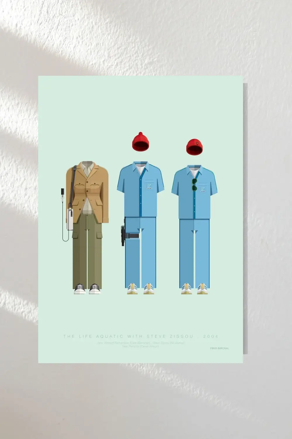 "Film Kostüm Serileri 2" Ahşap Poster Altılı Set 20*30 cm